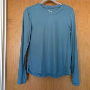 Danskin ultimate rib long sleeve women’s tee sz small